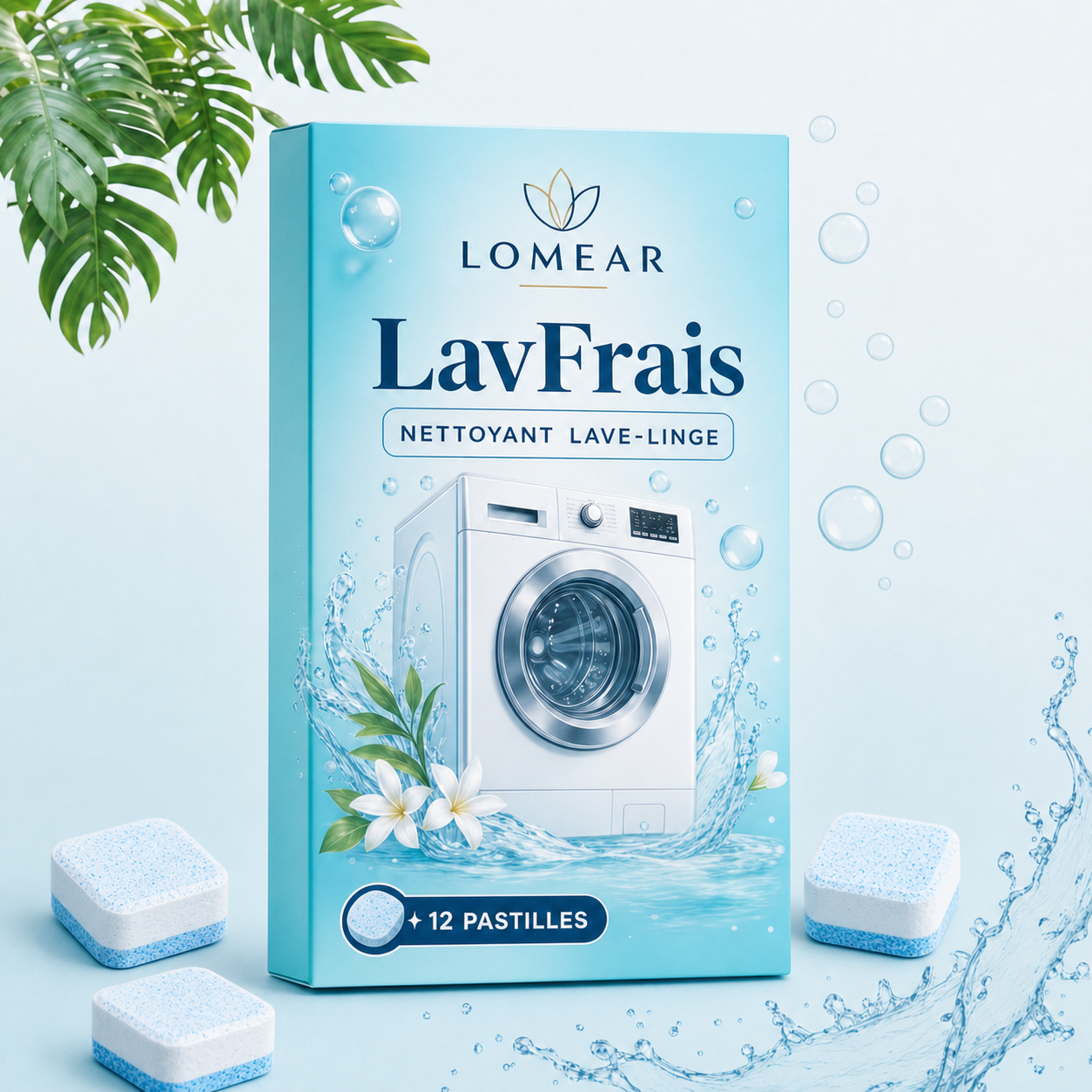 LavFrais et ses vraies pastilles carrées bicolores