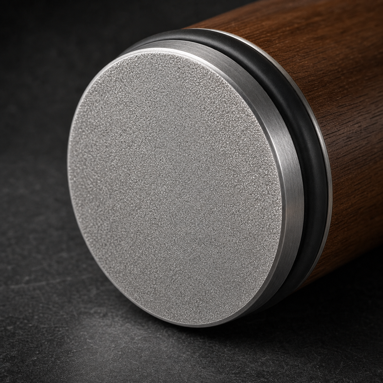 Gros plan du disque diamant grain 400 de l'aiguiseur AffûtePro