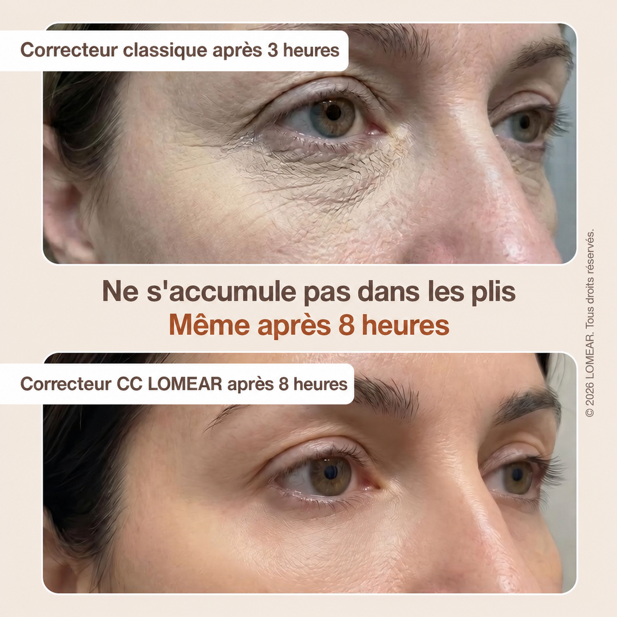 Comparaison du fini d'un correcteur classique et du correcteur CC
