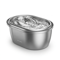 Fontaine filtrante acier inoxydable Lomear — pour chat et chien