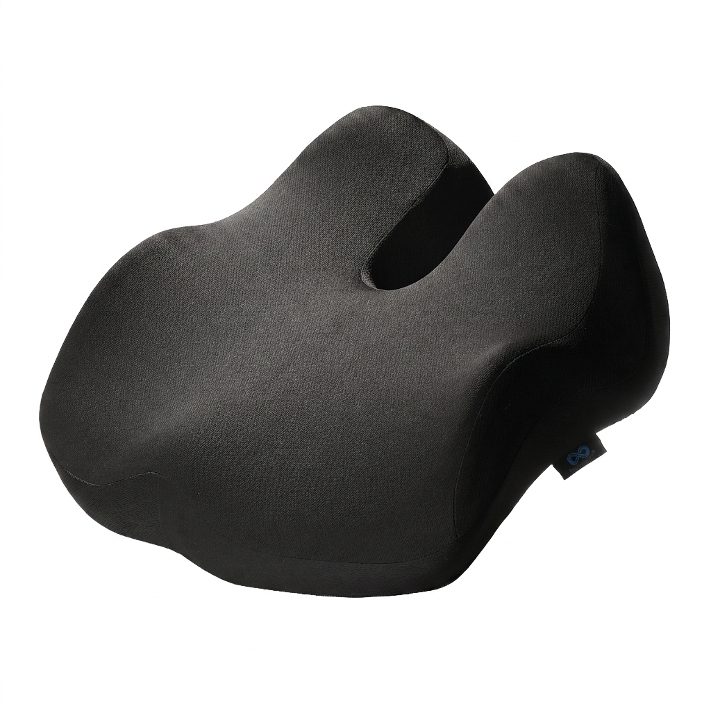 Coussin ergonomique coccyx Lomear — mémoire de forme