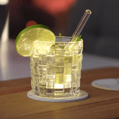 Dessous de verre lumineux LED