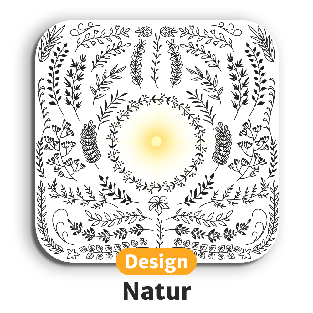 Dessous de verre lumineux LED