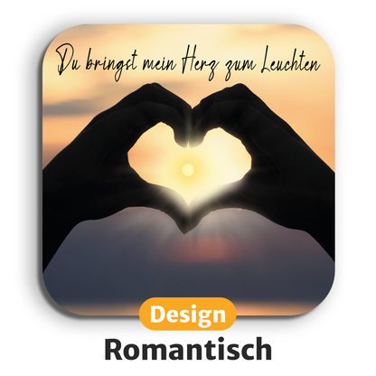 Dessous de verre lumineux LED