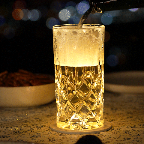 Dessous de verre lumineux LED
