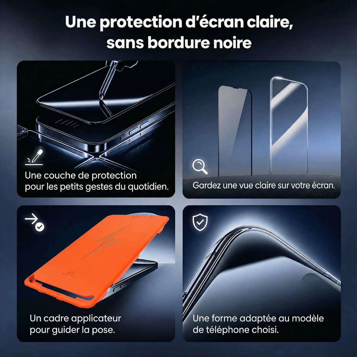 Protection d’écran LOMEAR : présentation du modèle et de son applicateur