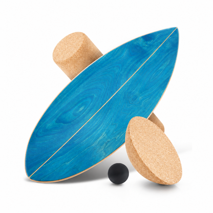 Set de planche d’équilibre aquamarine avec ses trois supports
