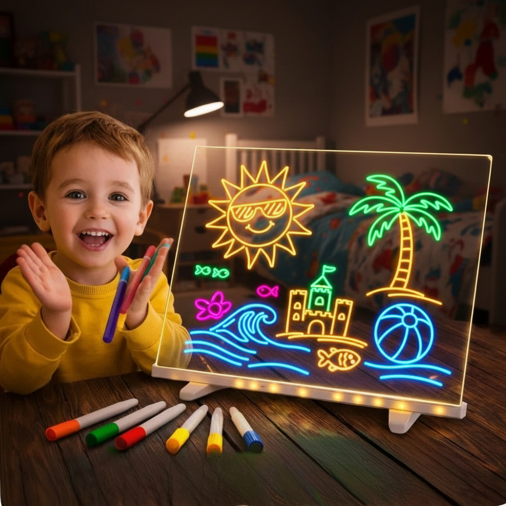Tablette LED de dessin – lot de 3