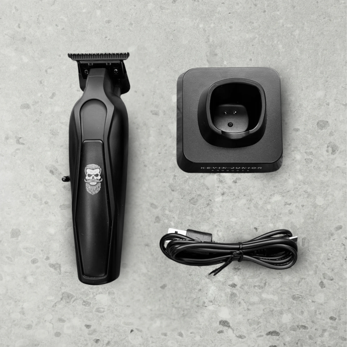 Tondeuse Pro, socle et câble de charge