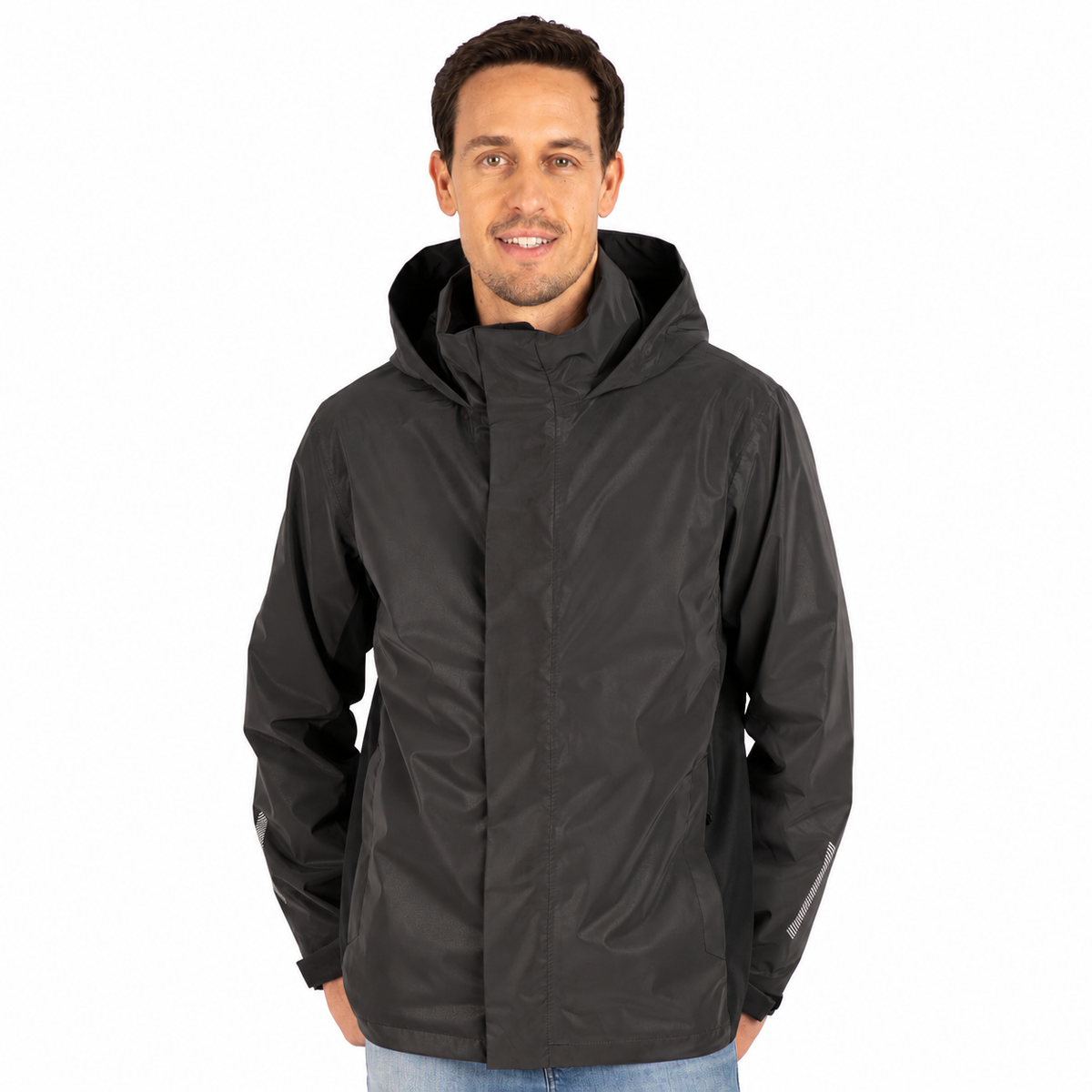 Veste Smart 3-en-1 Homme — Noir réfléchissant