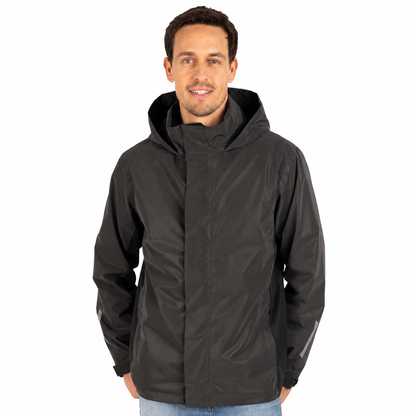 Veste Smart 3-en-1 Homme — Noir réfléchissant