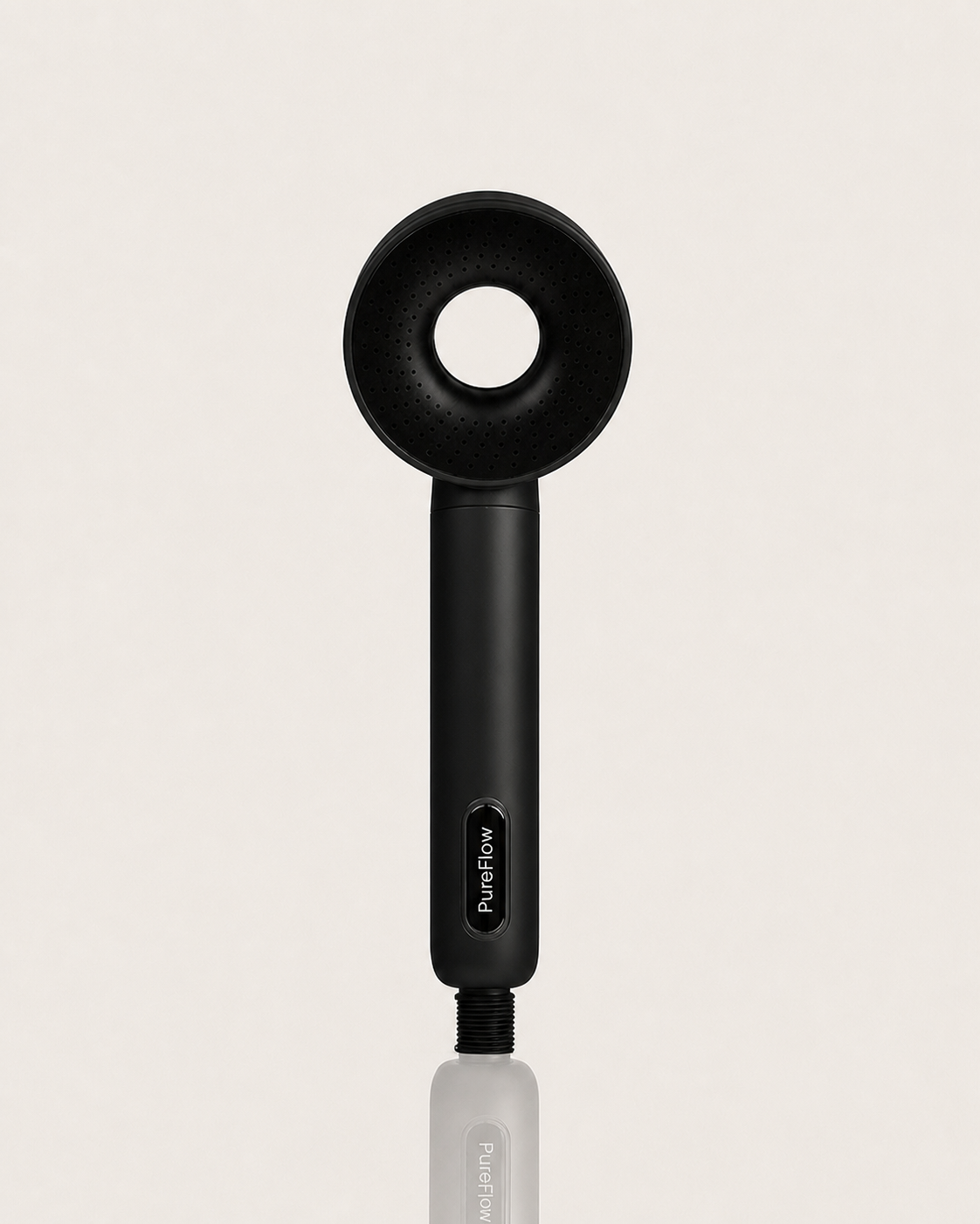 Pommeau de douche PureFlow finition noir mat