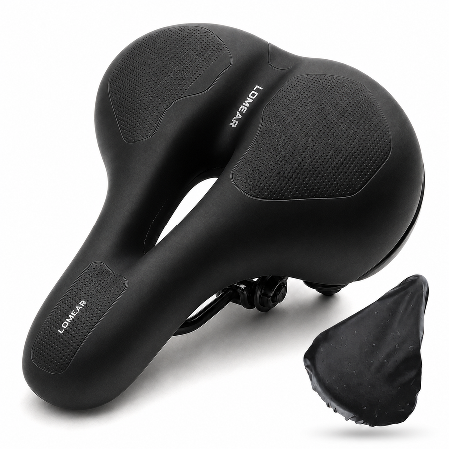 Selle vélo ergonomique en mousse à mémoire de forme